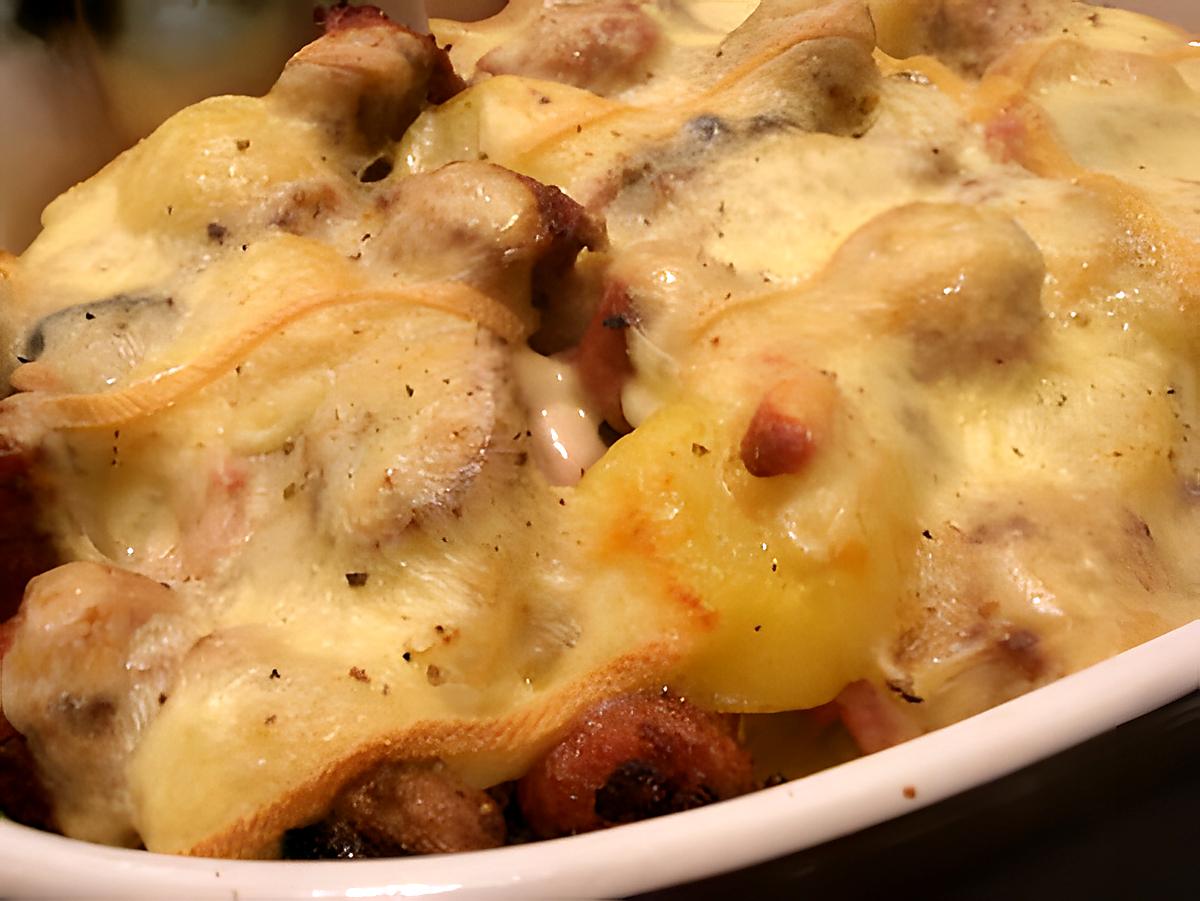 recette gratin à la bonne franquette