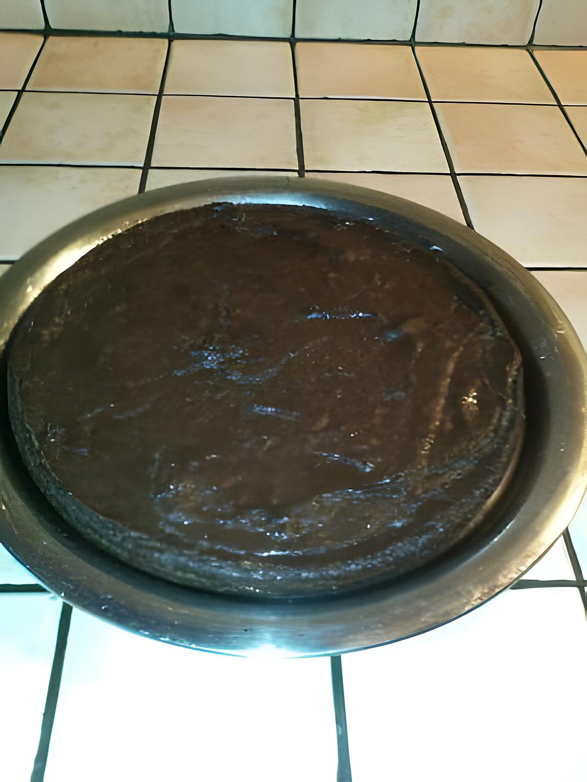 recette Flan au chocolat