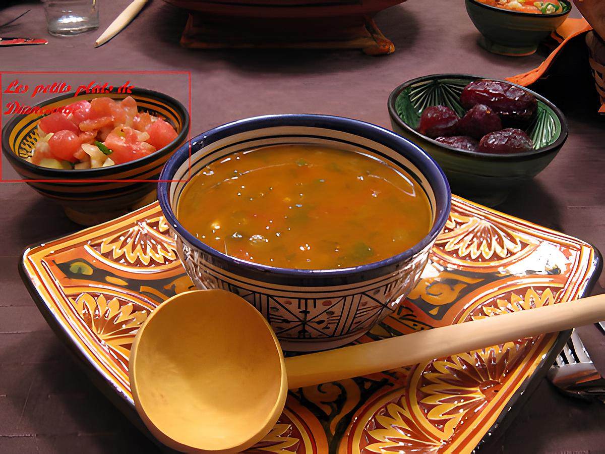 recette Salade de tomates et concombres à la Marocaine