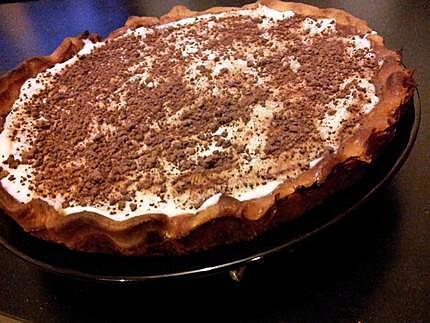 recette Tarte au nutella façon tiramisu