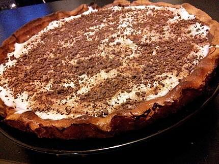 recette Tarte au nutella façon tiramisu