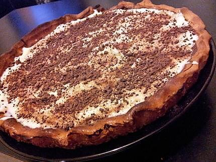 recette Tarte au nutella façon tiramisu