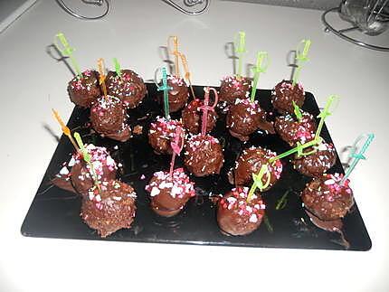 recette Premier cake pops fait par notre fille