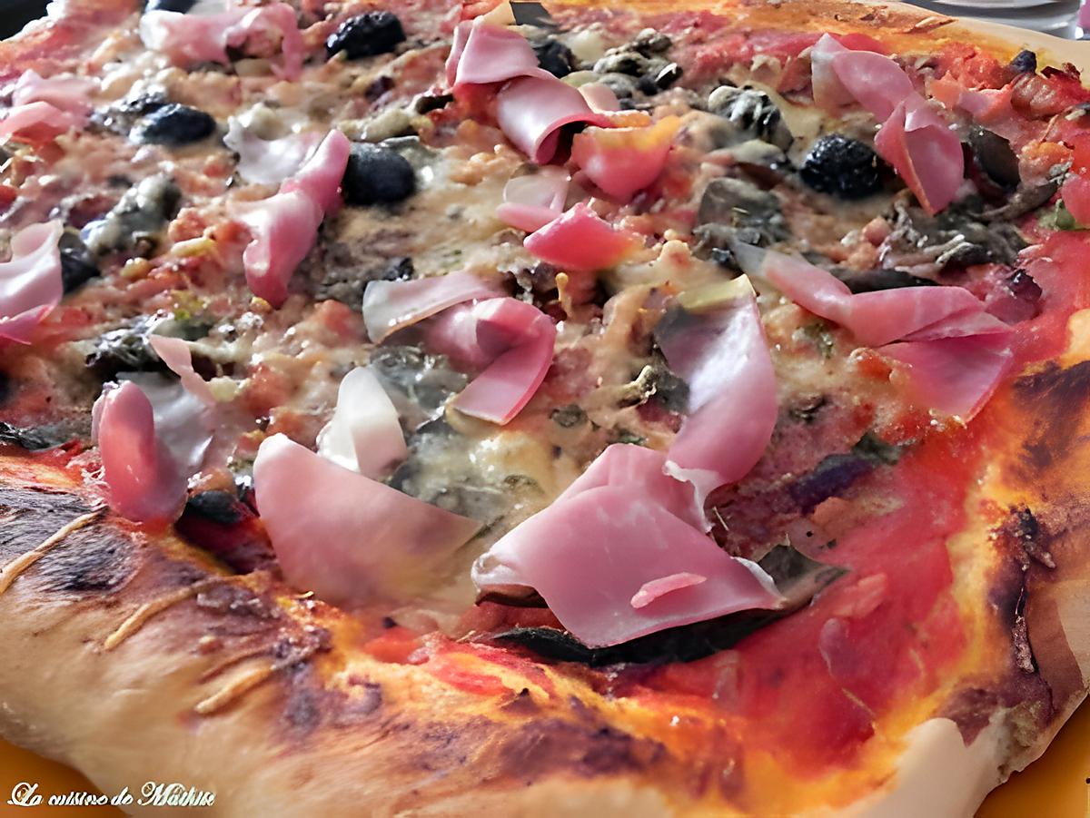 recette Savoureuse pizza