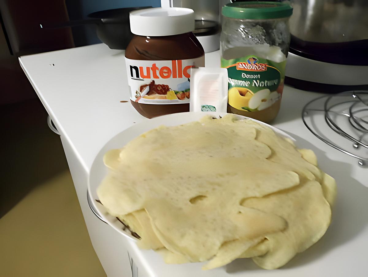 recette crêpes a la fleur d'oranger