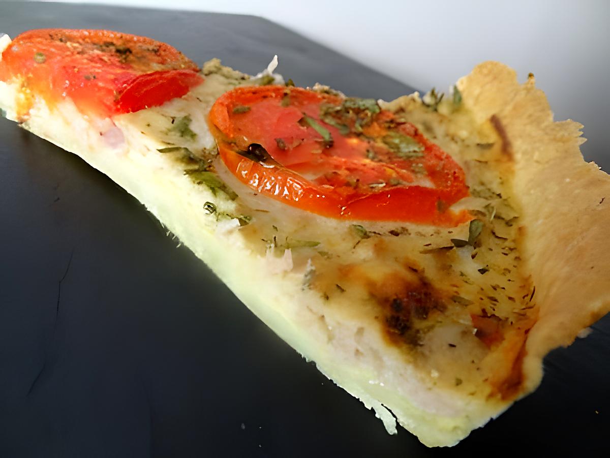 recette tarte au thon