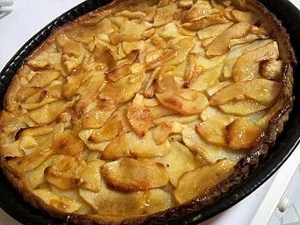 recette Tarte aux pommes parisienne