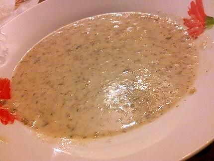 recette Velouté de champignons