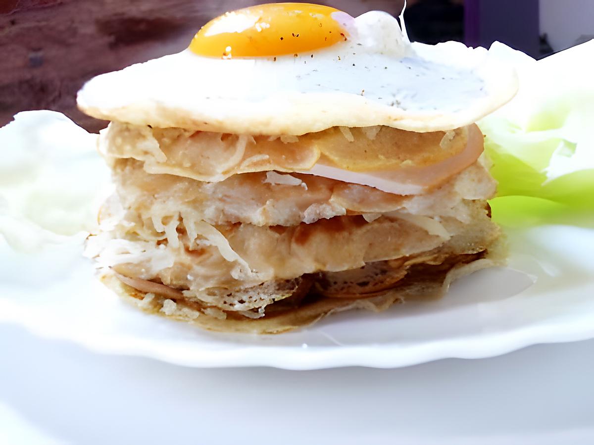 recette Gâteau de crêpes Madame