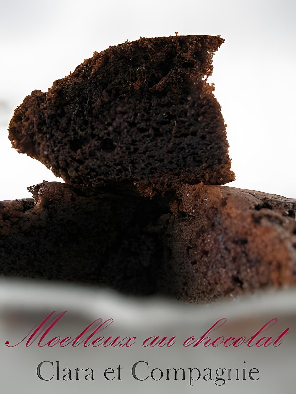 recette Moelleux au chocolat