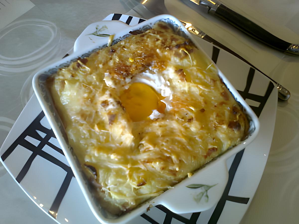 recette petits gratins de purée de p de terre avec petits nids d oeufs