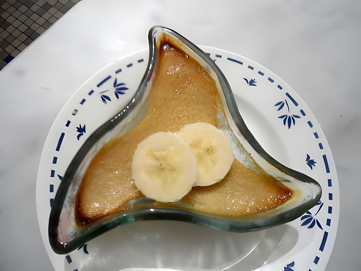 recette Crème à la banane