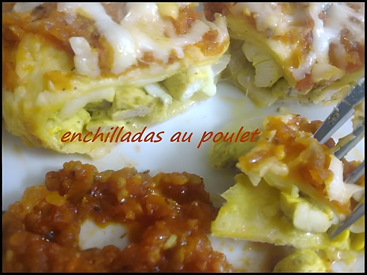recette Enchiladas au poulet: