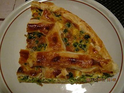 recette Quiche a la ricotta et petit pois