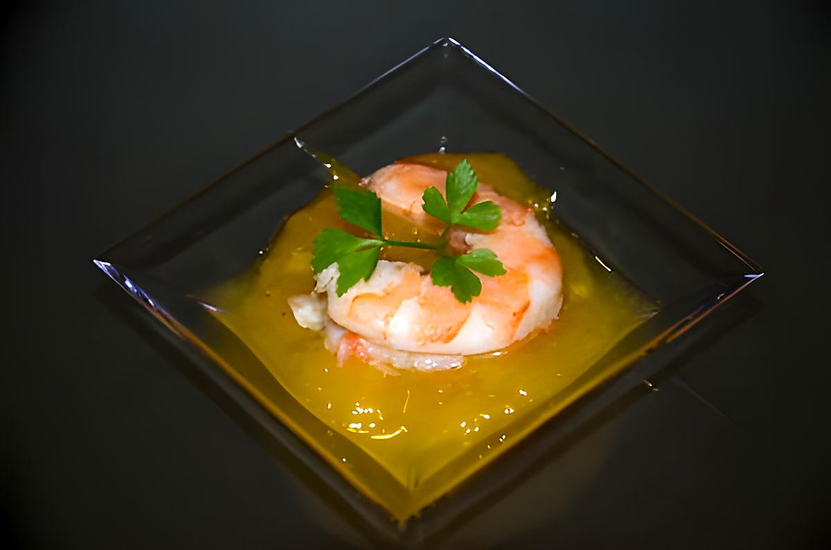 recette Crevettes au chutney de mangue