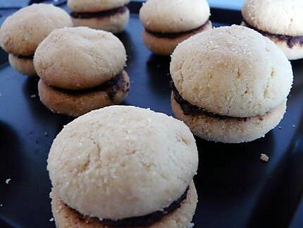 recette Macarons moelleux à l'italienne (bacci di dama)