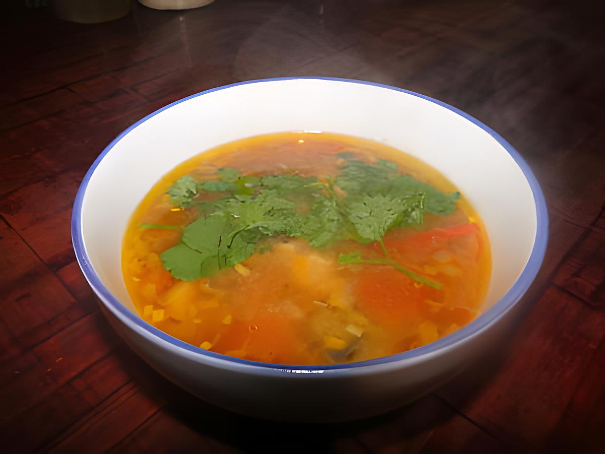 recette Tom Kha Gai (soupe thaïe)