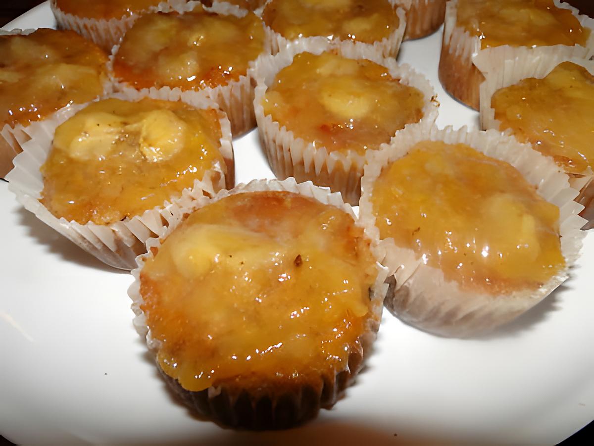 recette Cupcakes aux pommes et bananes