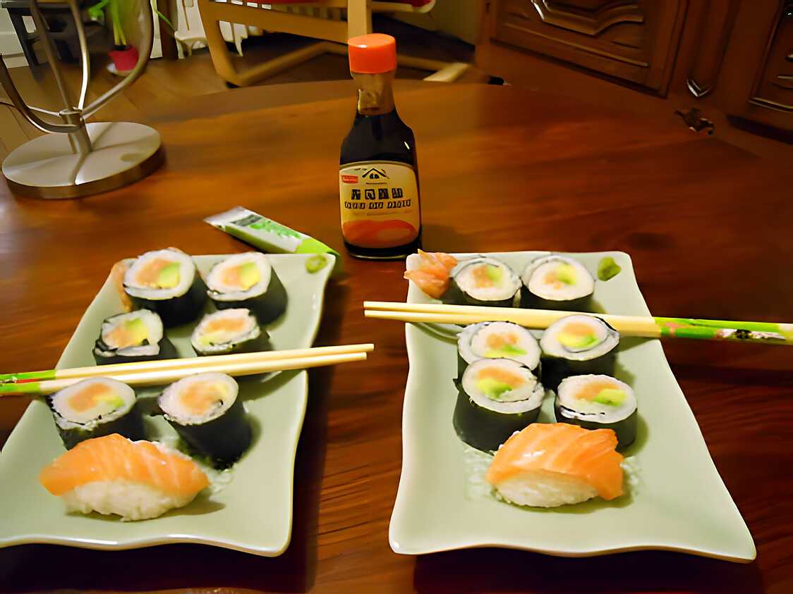 Makis au saumon
