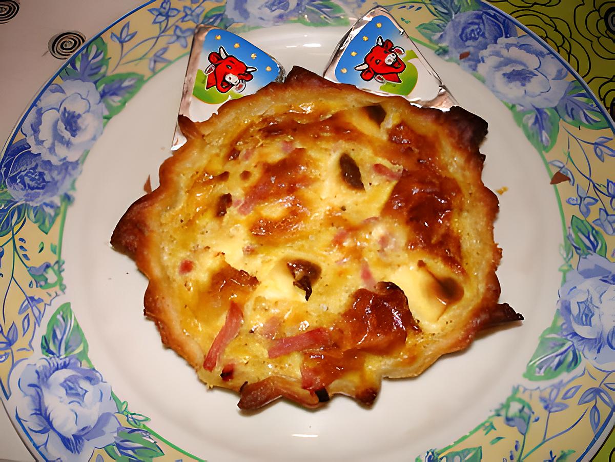 recette tartelettes jambon-vache qui rit