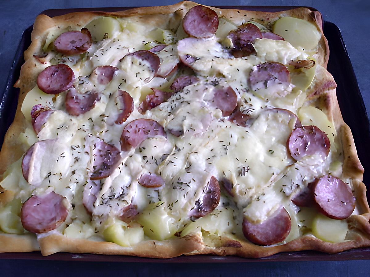 recette PIZZA AU MONT D’OR