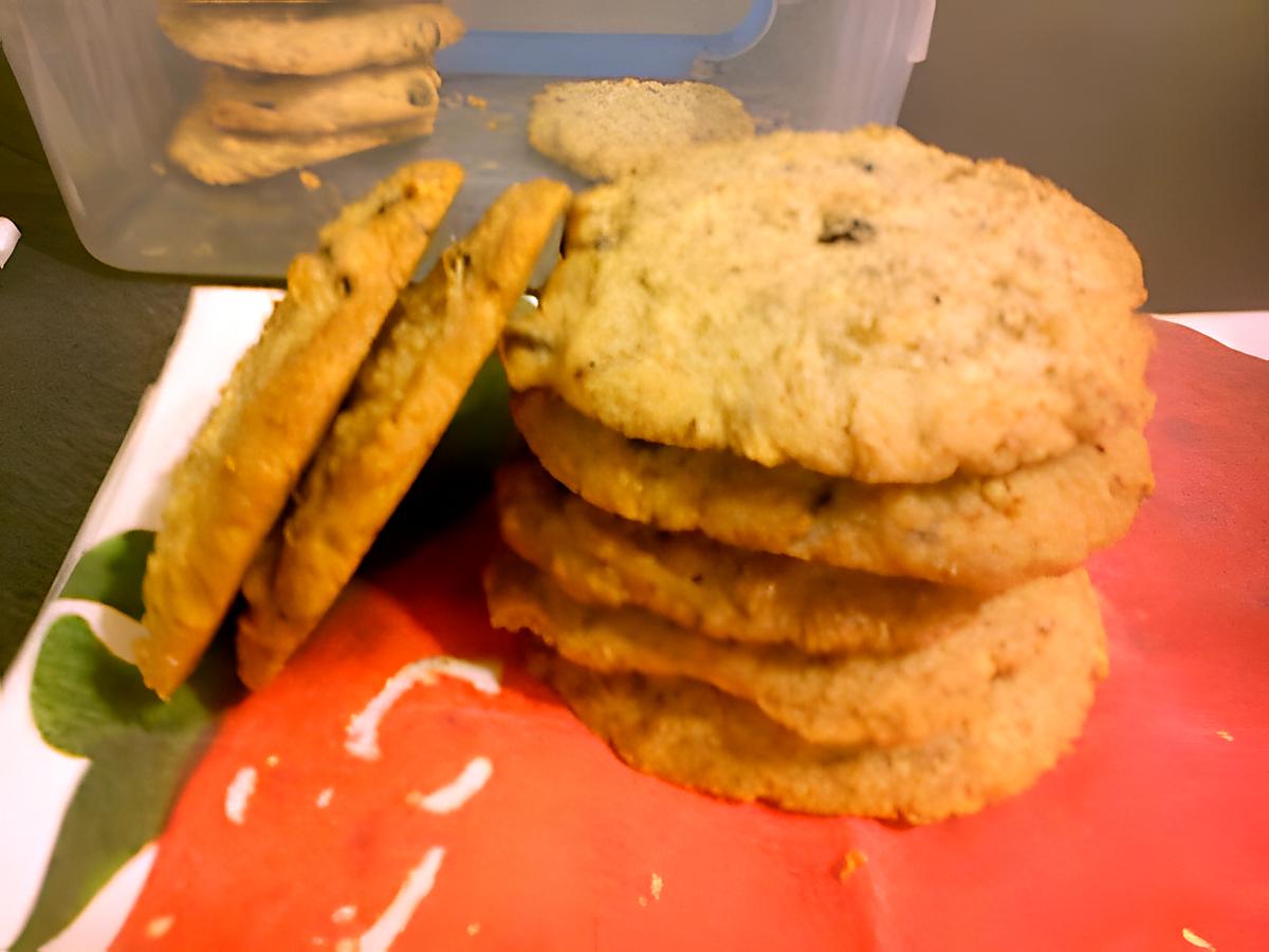 recette Cookies choco-noisette-citron