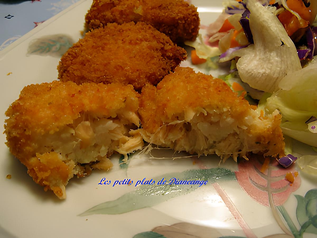 recette Croquettes de saumon à la Dijon