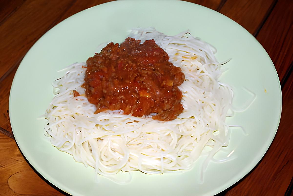 recette Sauce Bolognaise Façon Nanou