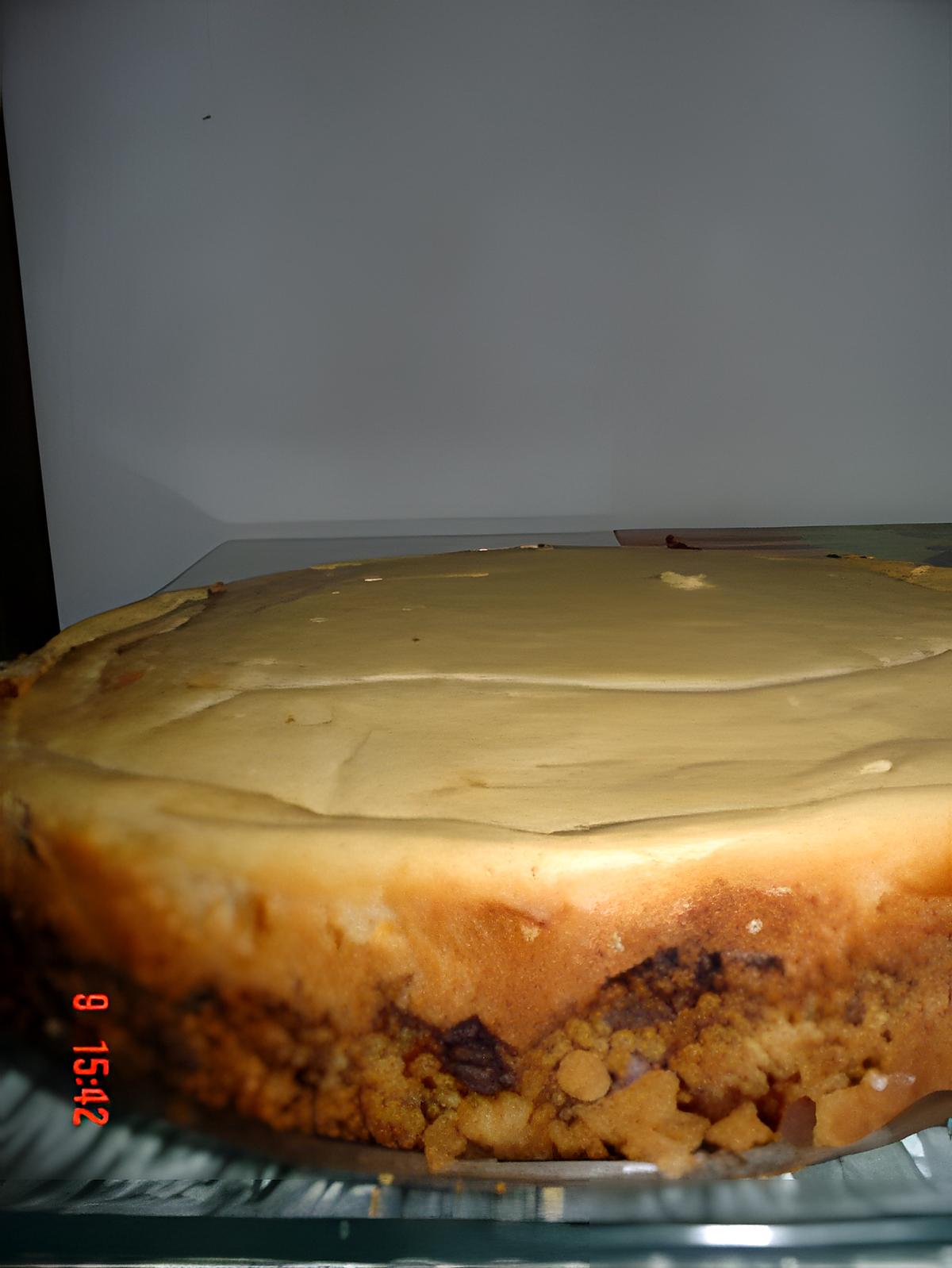 recette cheesecake à la pâte de spéculoos et Mc vities