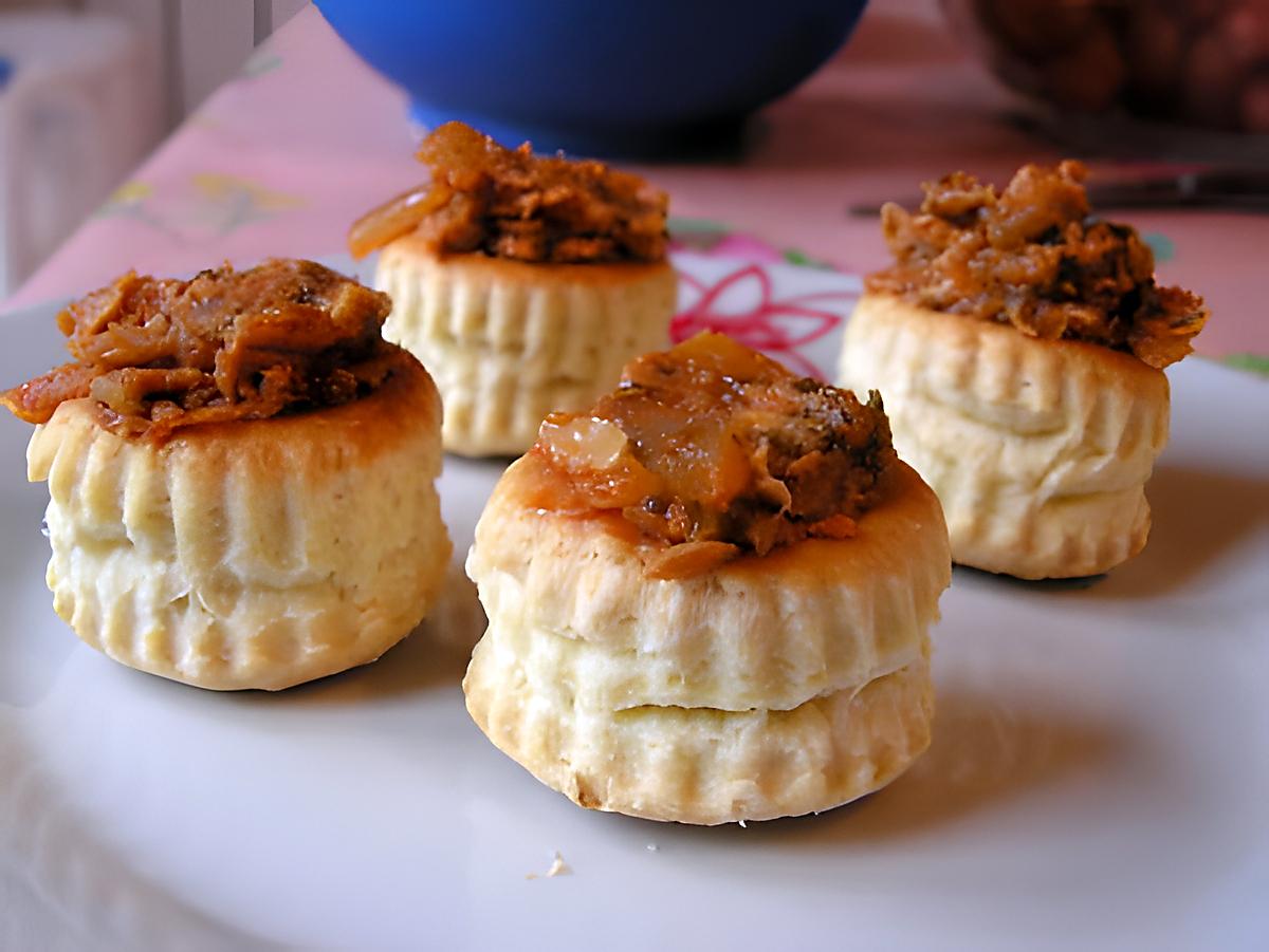 recette Mini vol au vent au thon