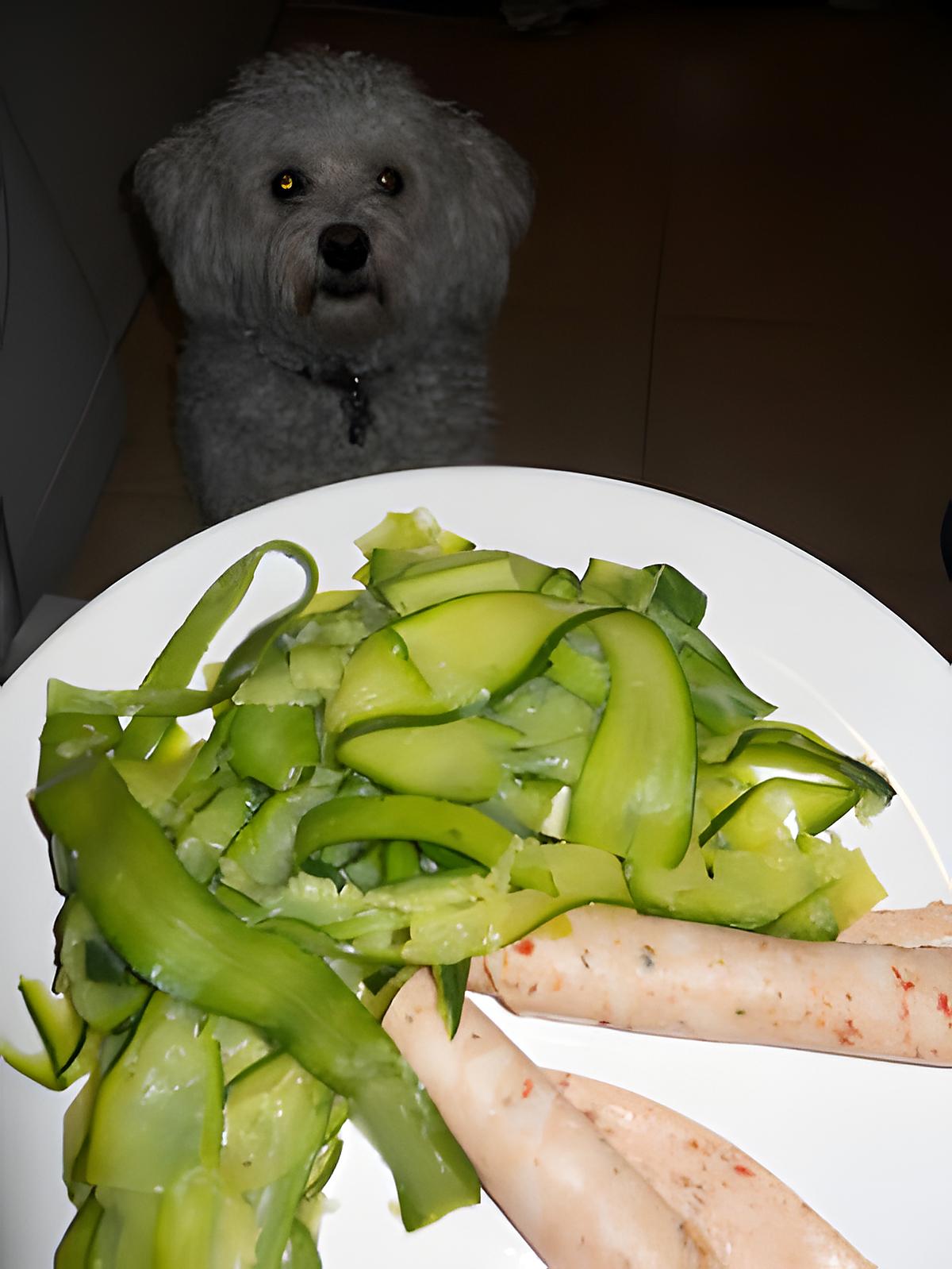 recette Tagliatelles de courgette