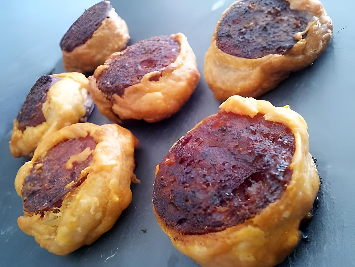 recette Chorizo feuilleté