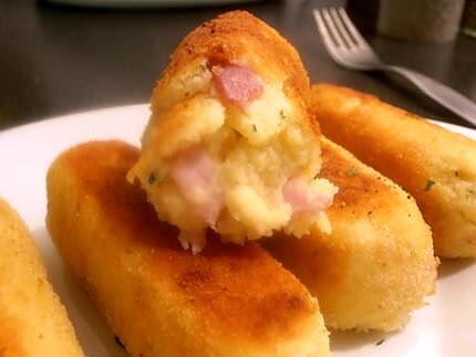 recette croquettes au jambon