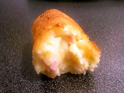 recette croquettes au jambon