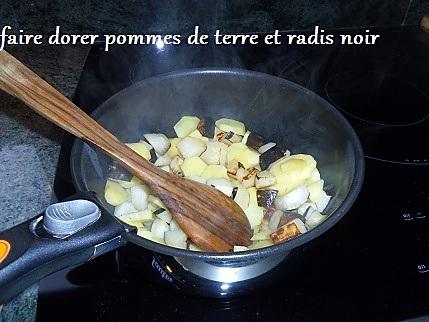 recette Velouté de radis noir