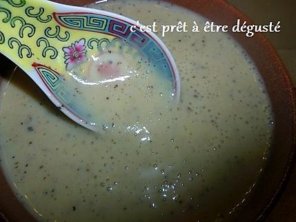 recette Velouté de radis noir