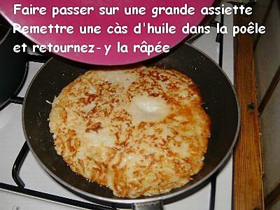 recette Râpée revisitée, cuisses de poulet fonds de placard