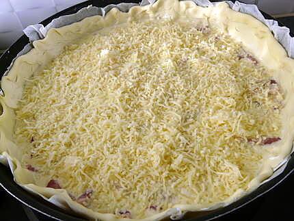 recette Quiche express aux lardons