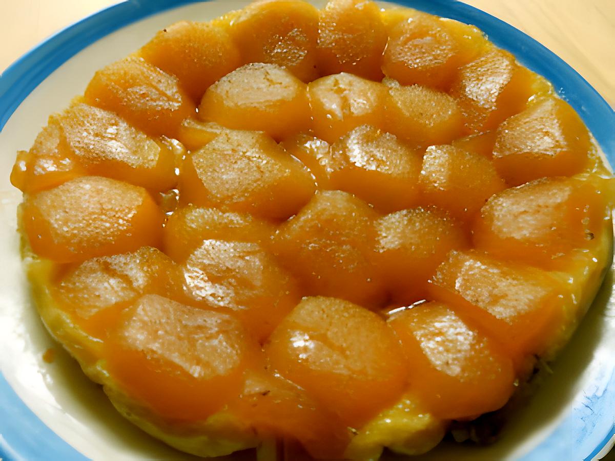 recette Tarte Tatin au caramel - beurre salé