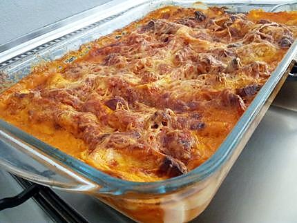 recette Mes lasagnes espagnol