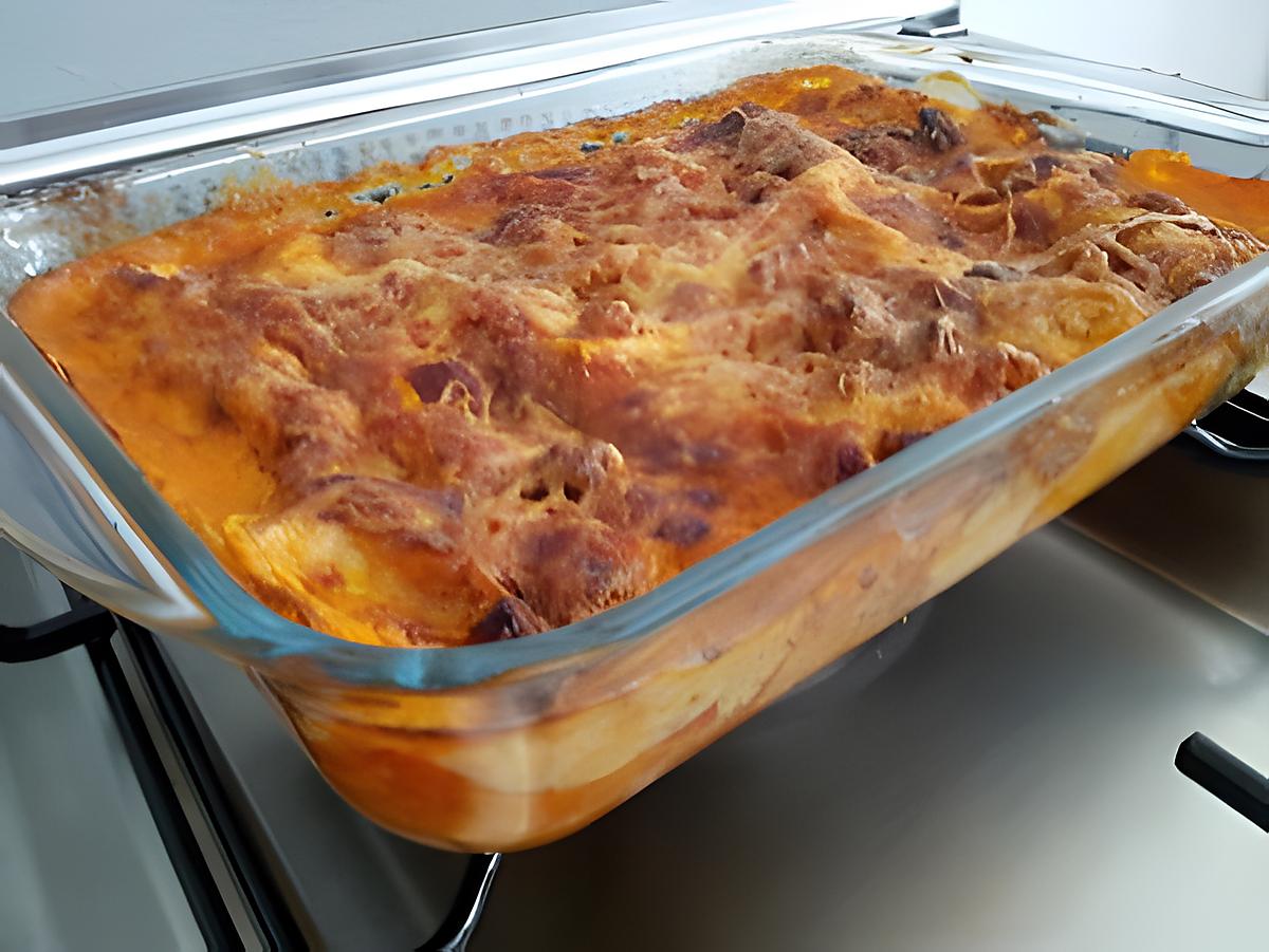 recette Mes lasagnes espagnol