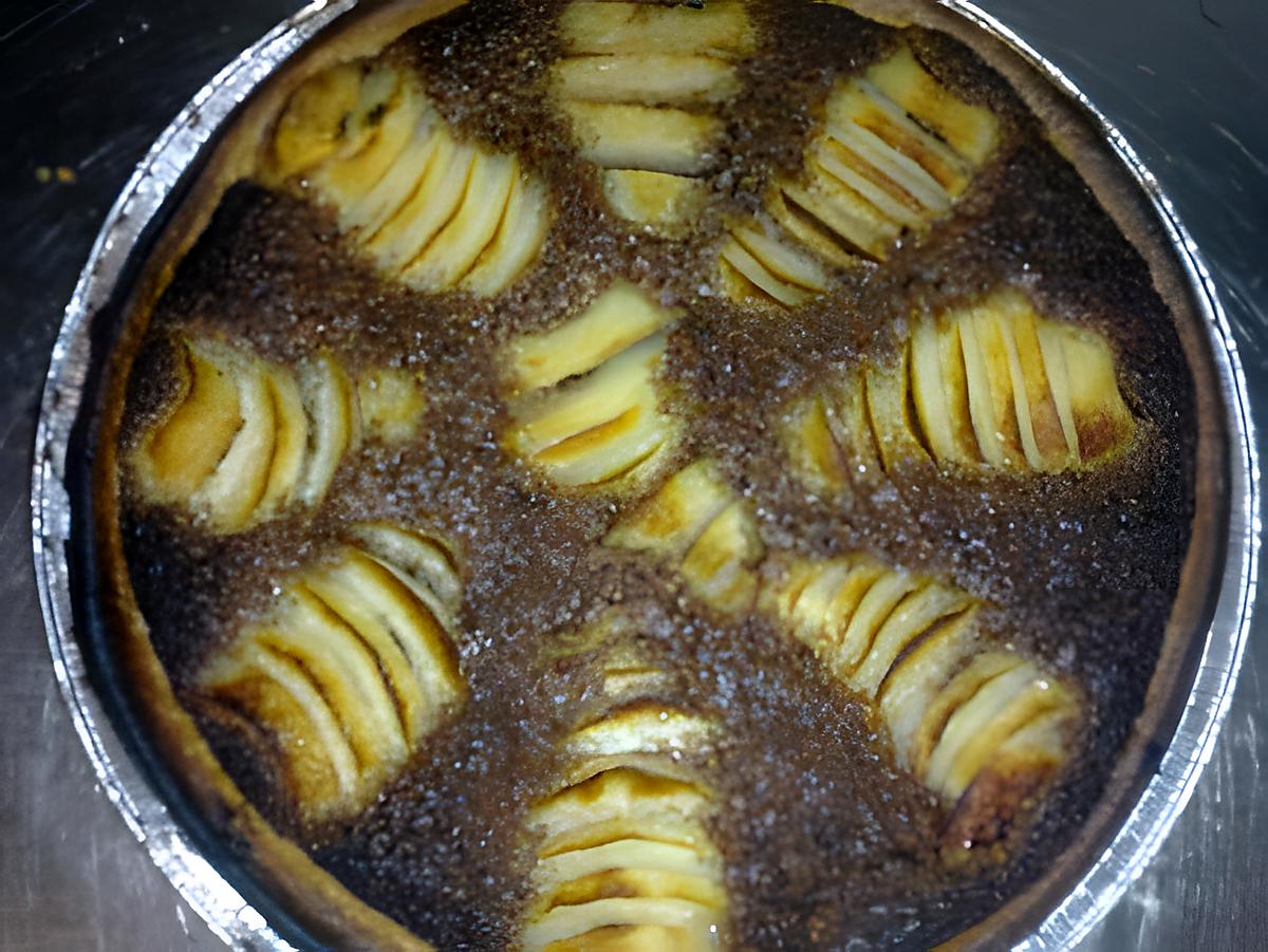 recette tarte bourdalou au chocolat