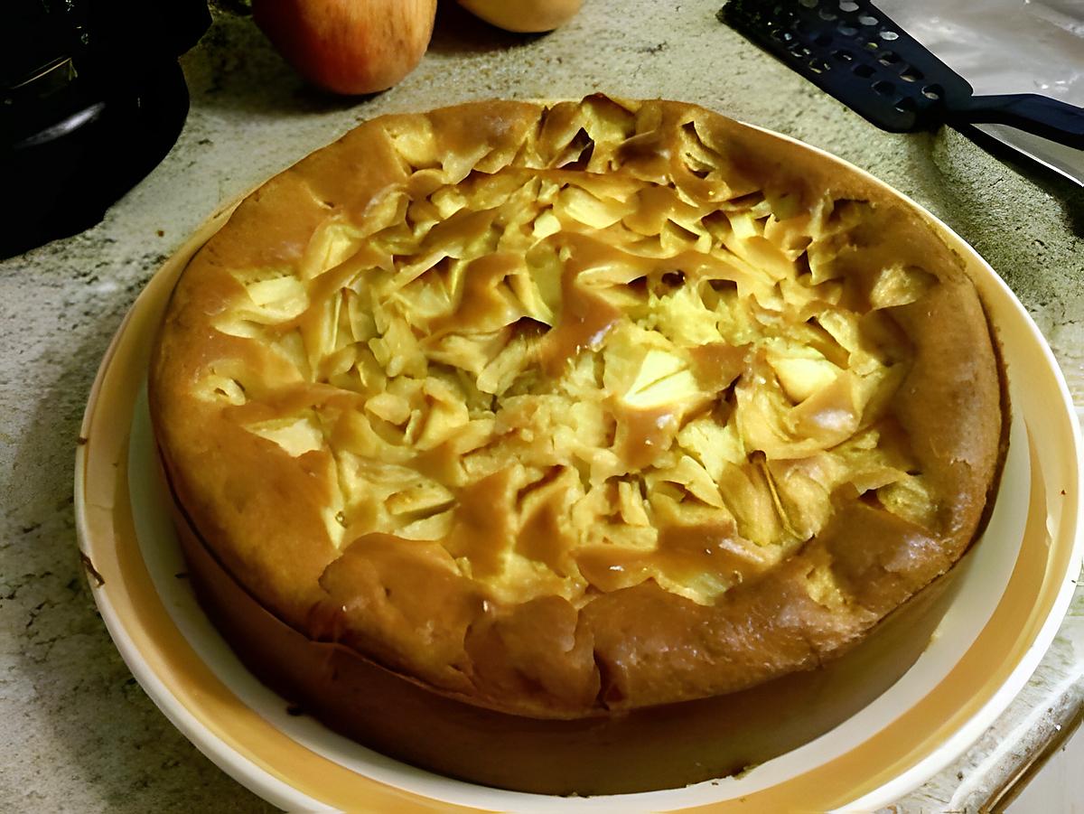 recette gateau au yaourt avec des pommes