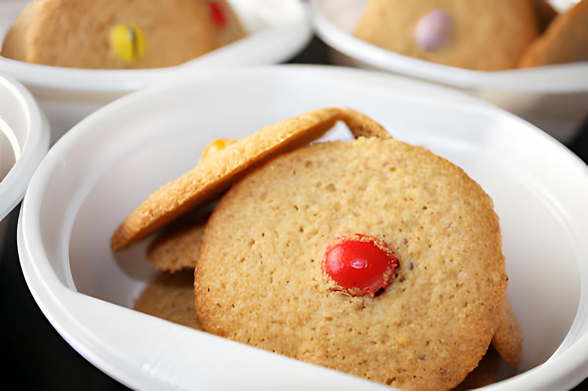 recette Cookies aux noisettes sans gluten
