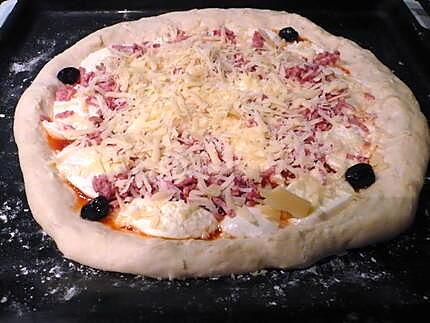 recette pizza Porque Te Vas