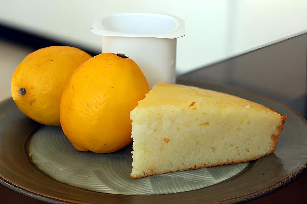 recette Gateau au yaourt au citron