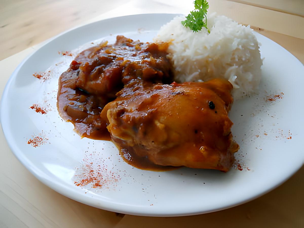 recette Véritable poulet à la Sri-Lankaise