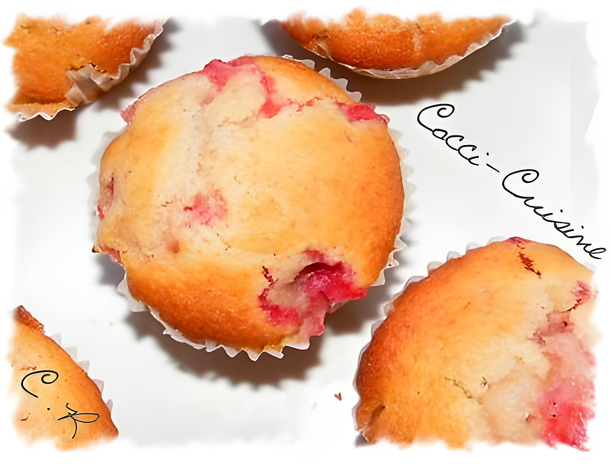 recette Muffins aux fraises