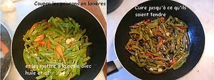 recette Lanières de légumes divers et d'hiver