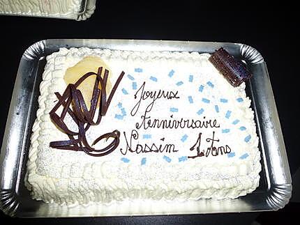 recette Gateaux d'anniversaire poirier et framboisier